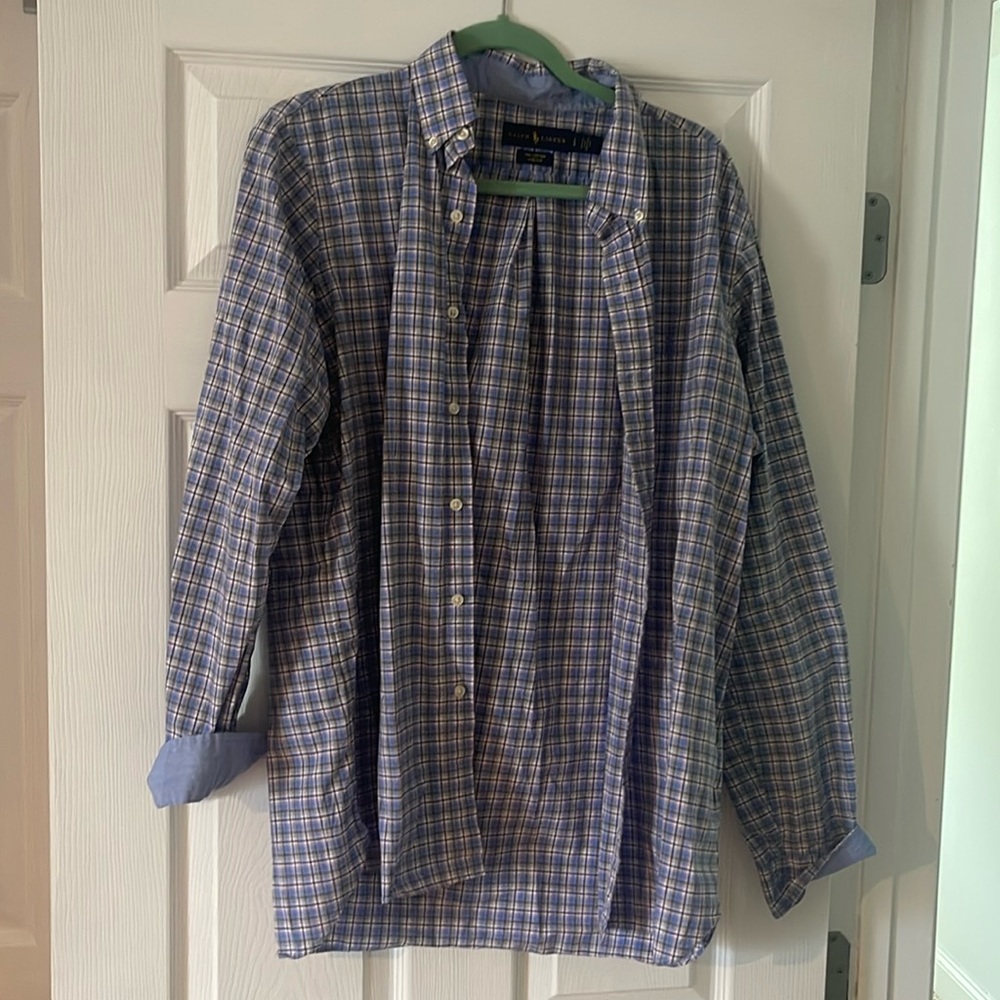 Polo long sleeve button down